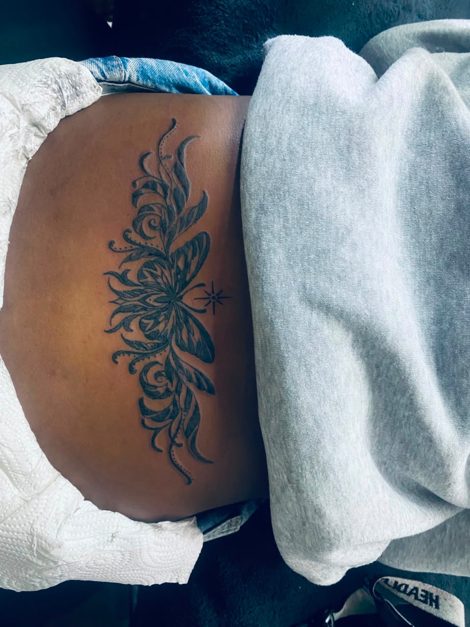Custom tattoo by Gin Tattoos