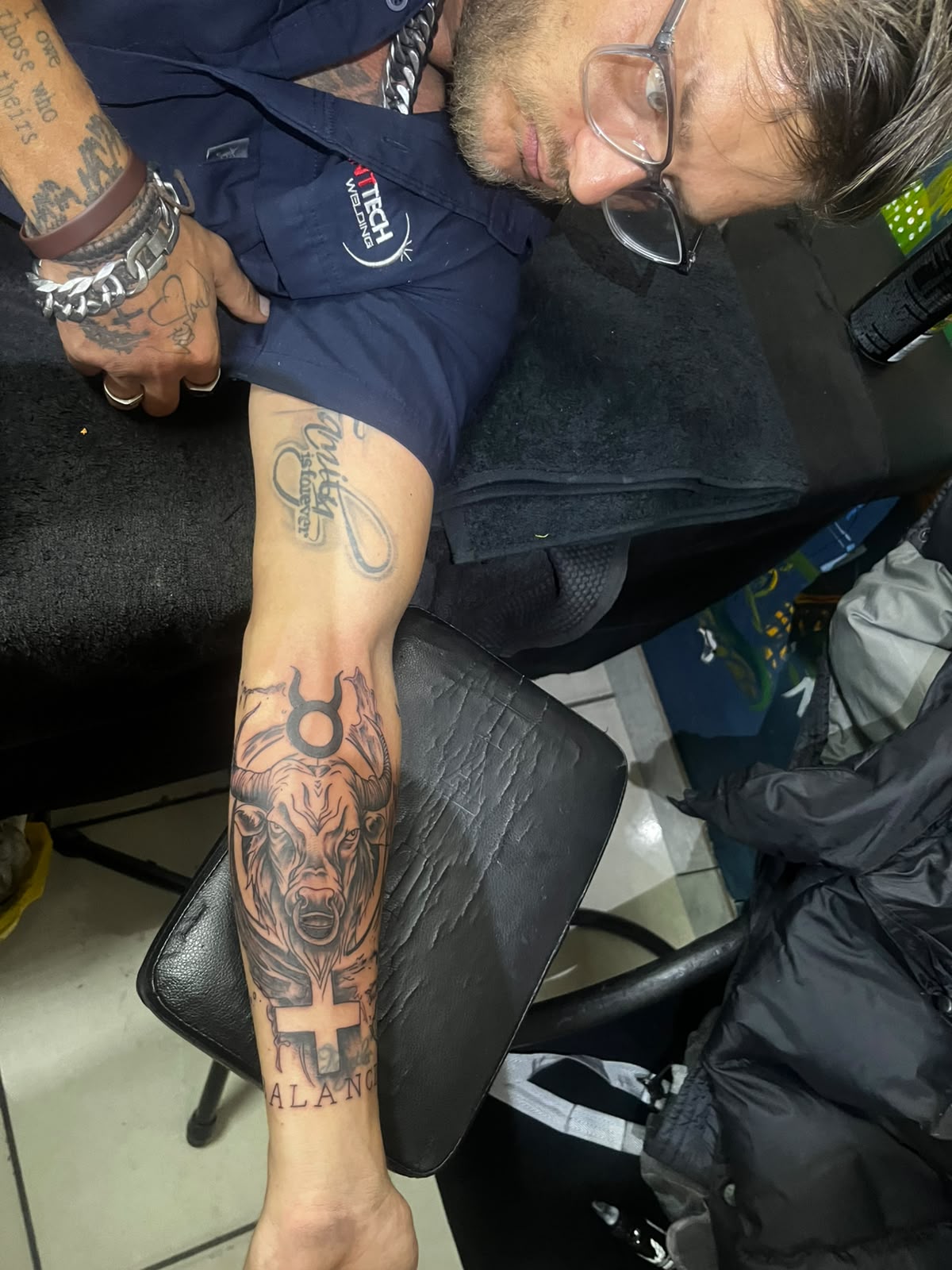 Custom tattoo work by Gin Tattoos